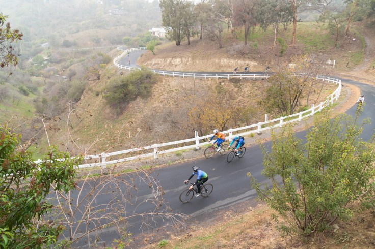 Climbing Mt. Washington.